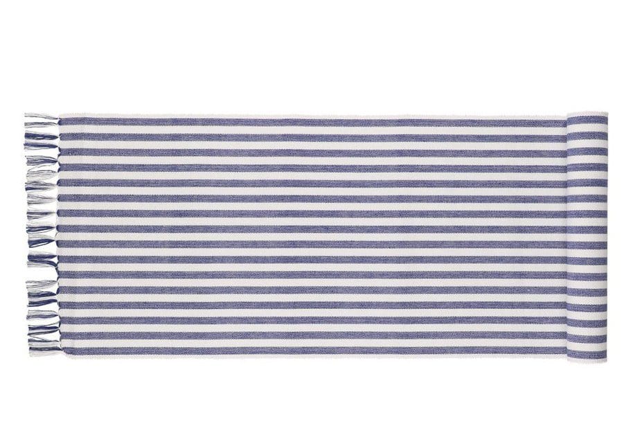 4living kaitaliina stripe sin. 33x140cm | säästötalo latvala